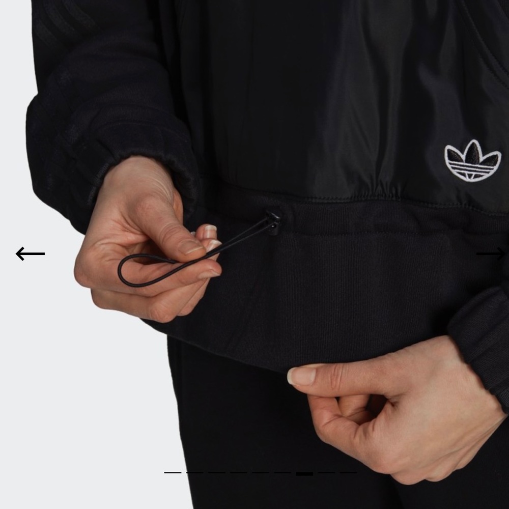 ADIDAS BOXY WOMEN HOODIE (GN3102) - Picture 4 of 8